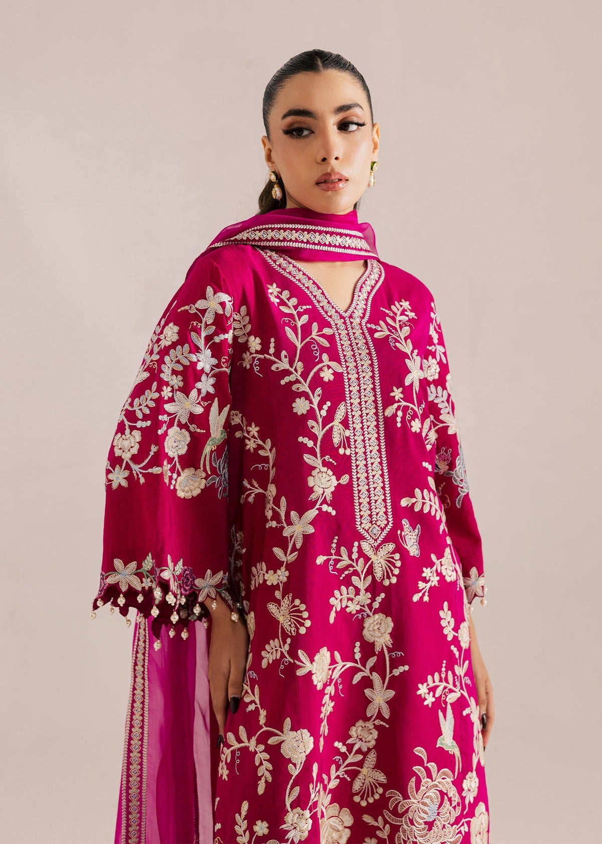 Sadaf Fawad Khan | Silk Luxury Pret 26 | Aaleen