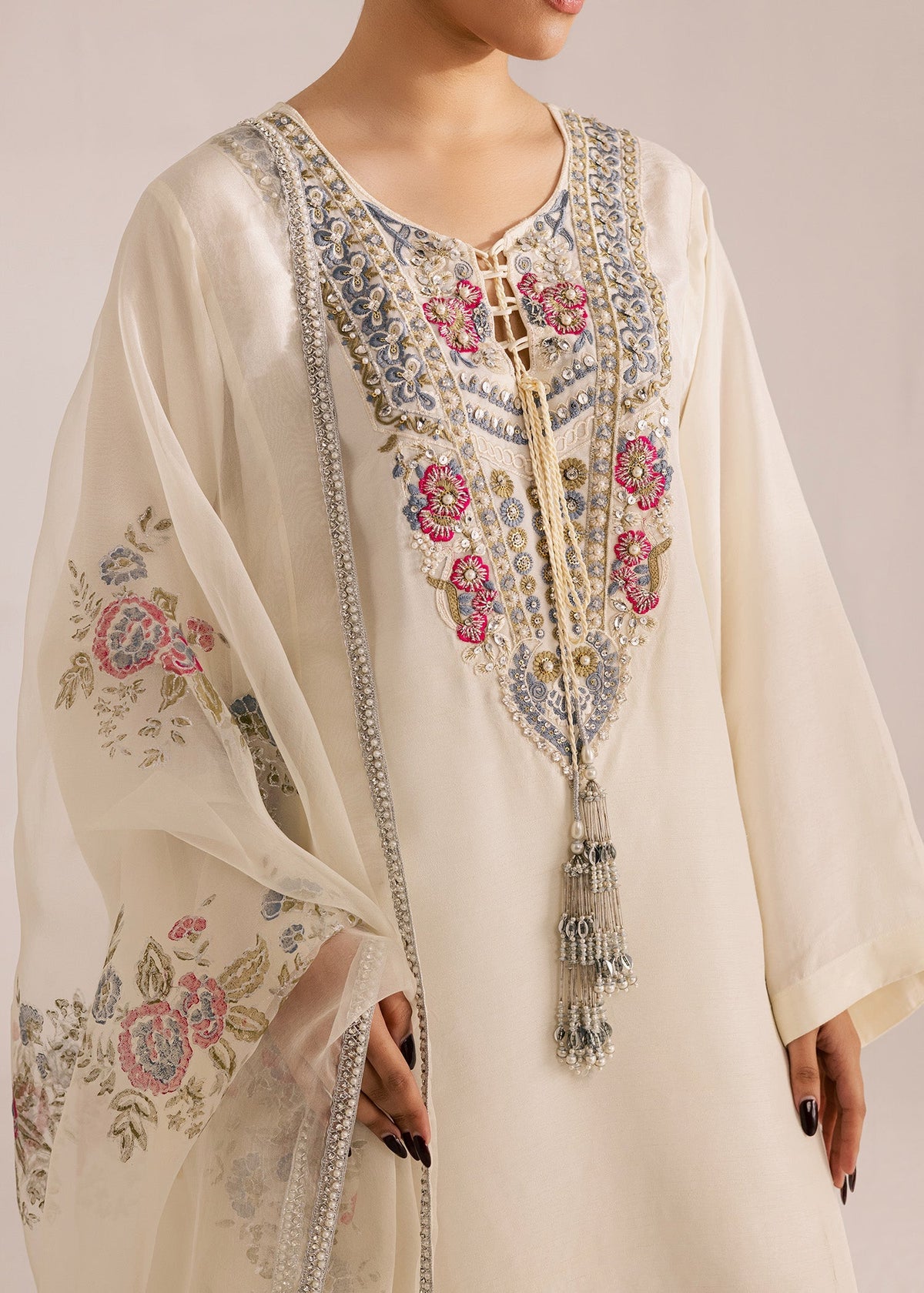 Sadaf Fawad Khan | Silk Luxury Pret 26 | Mahveen
