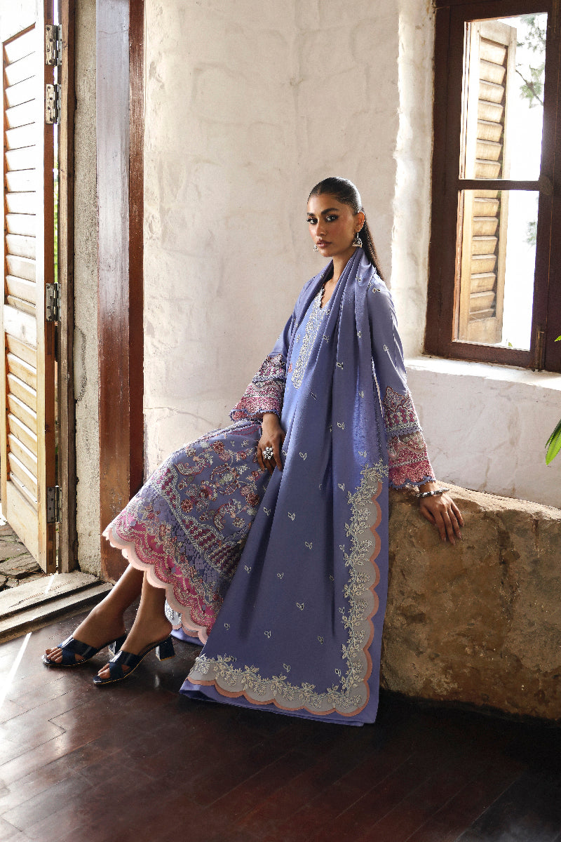 Qalamkar | Qlinekari Linen Collection | LM-09 LORNA