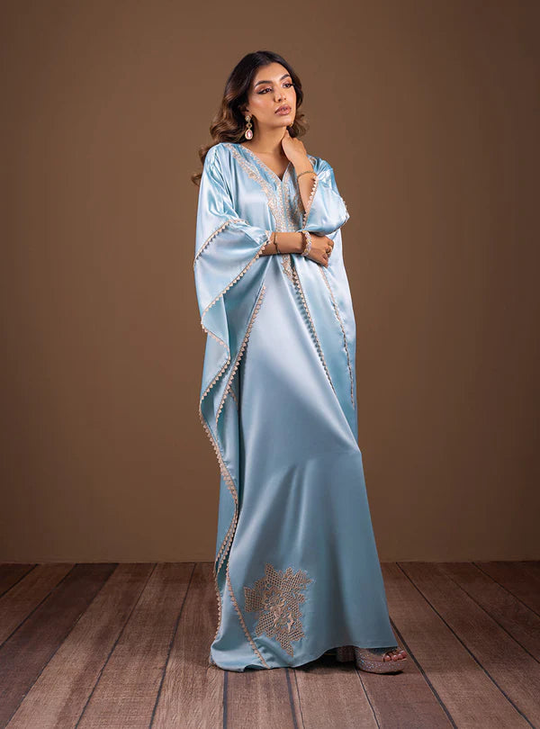 Zainab Chottani | Semi Formals | AQUA BLOSSOM