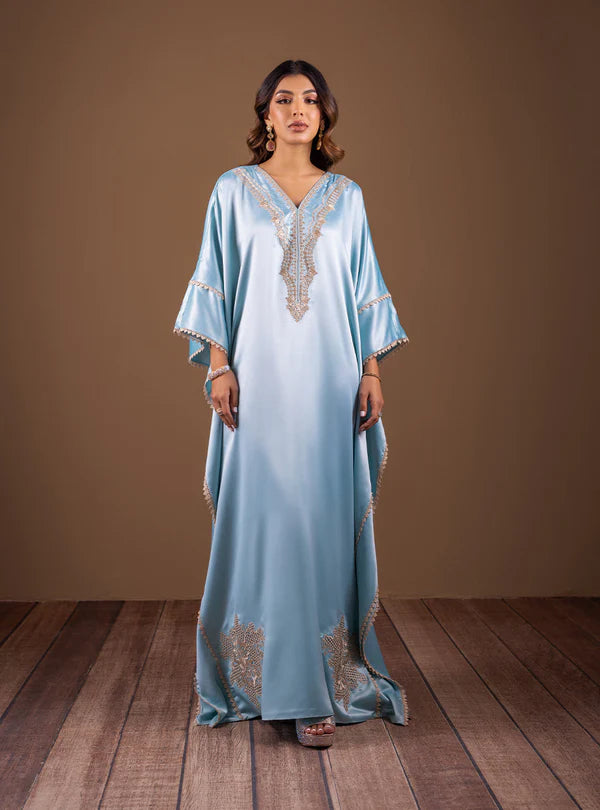 Zainab Chottani | Semi Formals | AQUA BLOSSOM