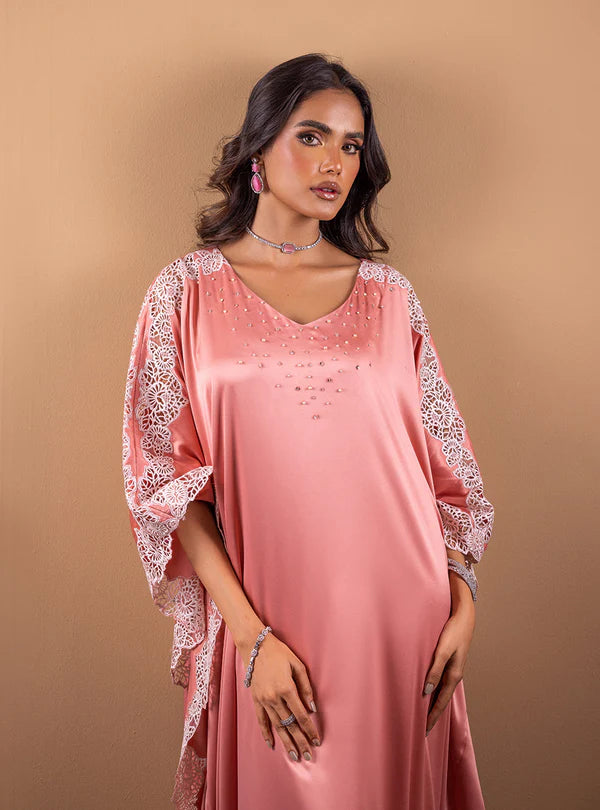 Zainab Chottani | Semi Formals | CORAL BLOSSOM