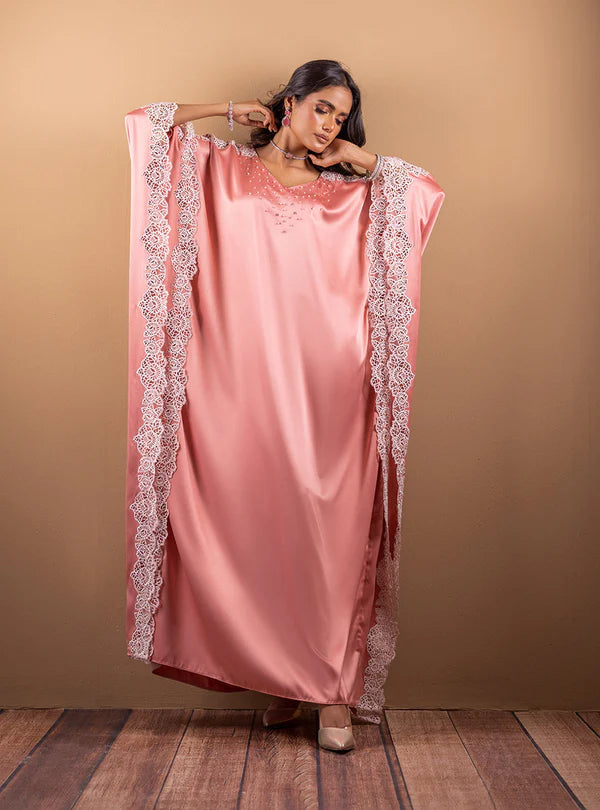 Zainab Chottani | Semi Formals | CORAL BLOSSOM