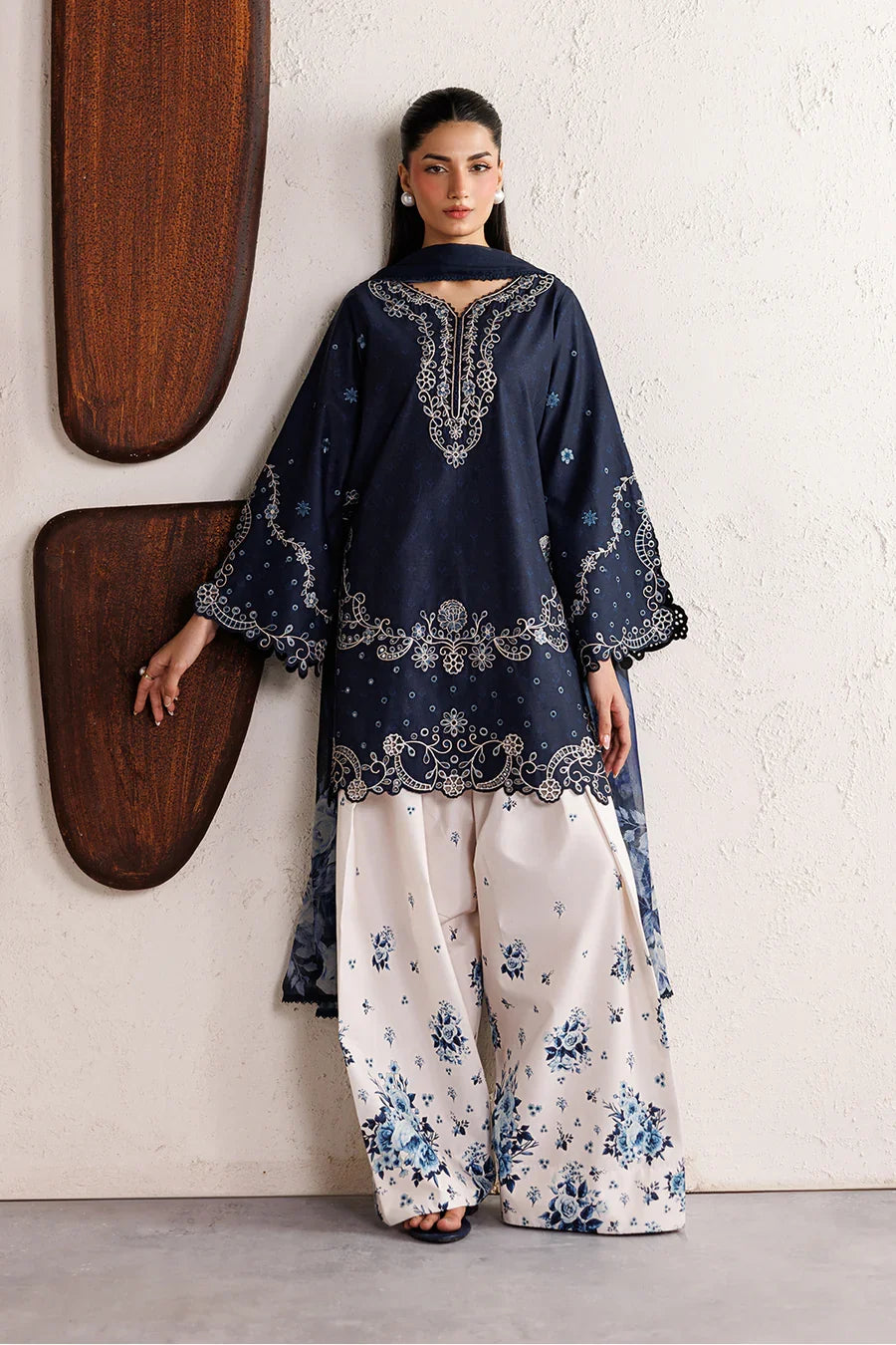 Iznik | Festive Lawn '26 | IBE-02 Embroidered Lawn