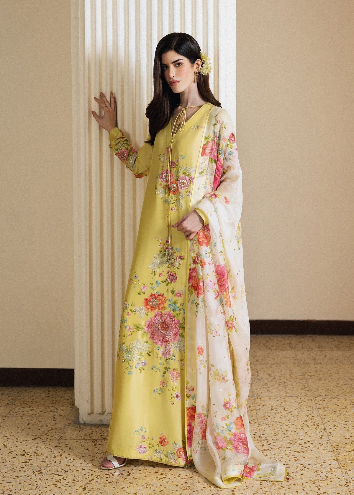 Hussain Rehar | Luxury Pret 26 | Rose Aura