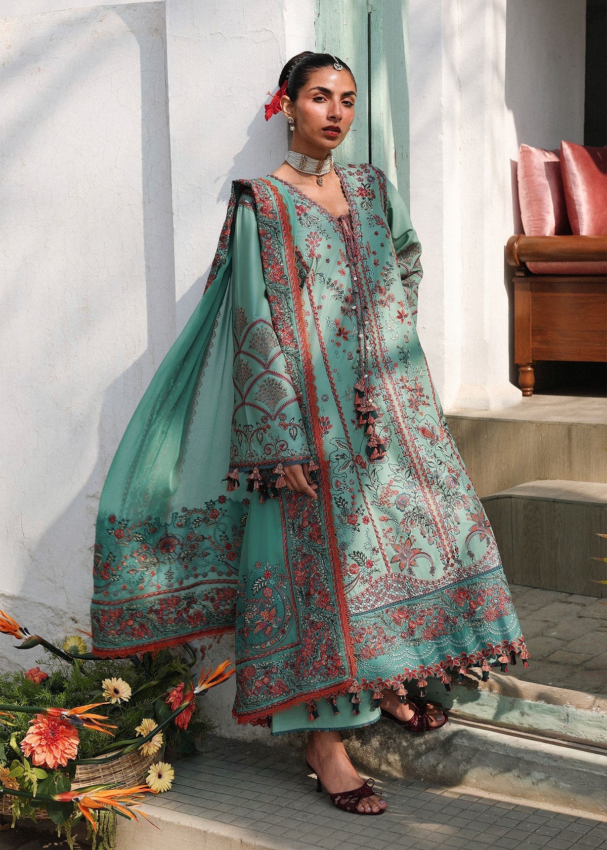 Hussain Rehar | Kalabagh Luxury Lawn 26 | Verdant