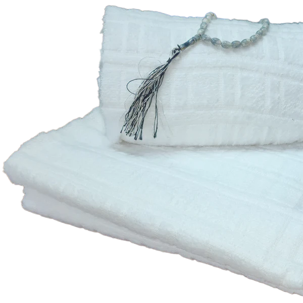 LUXURY TOWEL IHRAM FOR HAJ AND UMRAH - The Shawl Club  ID: IXO7942