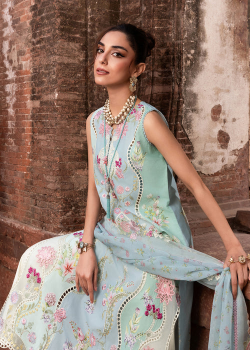 Saira Shakira | Breeze Luxury Lawn | FAYE-7-B