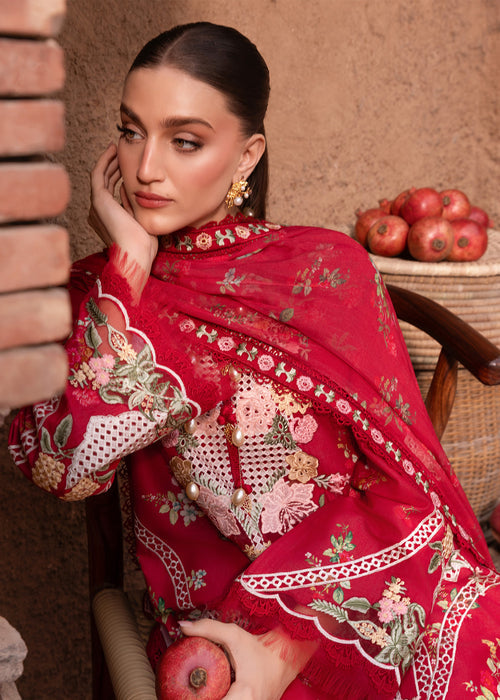 Saira Shakira | Breeze Luxury Lawn | ROSE-6-A