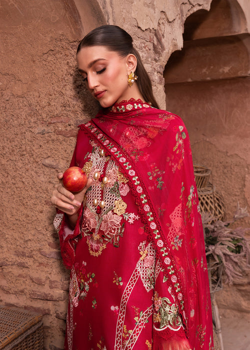 Saira Shakira | Breeze Luxury Lawn | ROSE-6-A