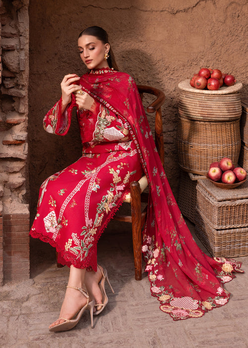 Saira Shakira | Breeze Luxury Lawn | ROSE-6-A