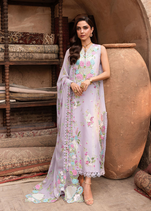 Saira Shakira | Breeze Luxury Lawn | ROSE-6-B