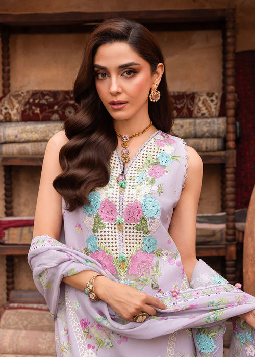 Saira Shakira | Breeze Luxury Lawn | ROSE-6-B