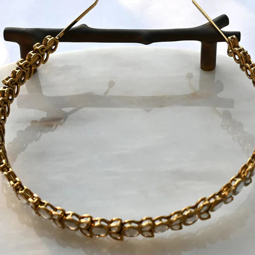 Fancy Kundan Head Band - Stylez Hub