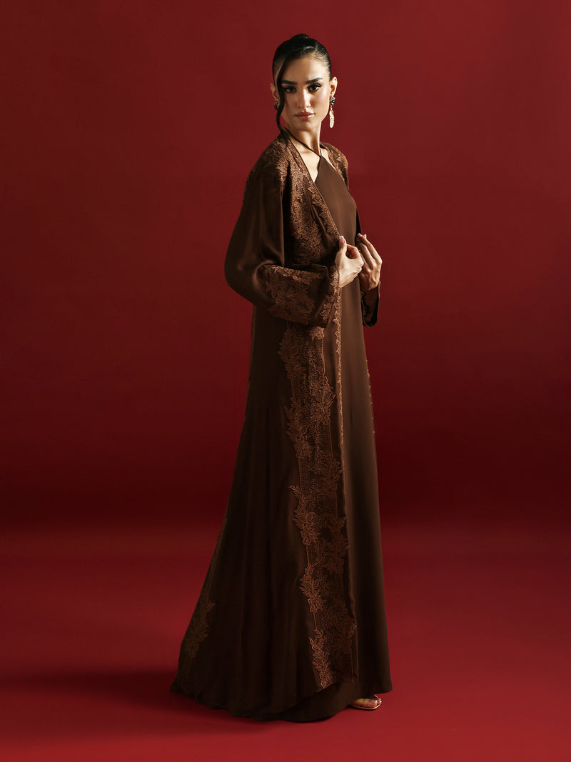 Caia| Embroidered Edit | Cocoa