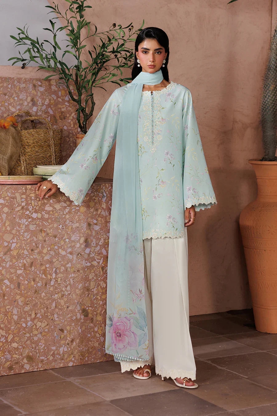 Iznik | Sunscape Lawn '26 | UE-705 Printed Lawn