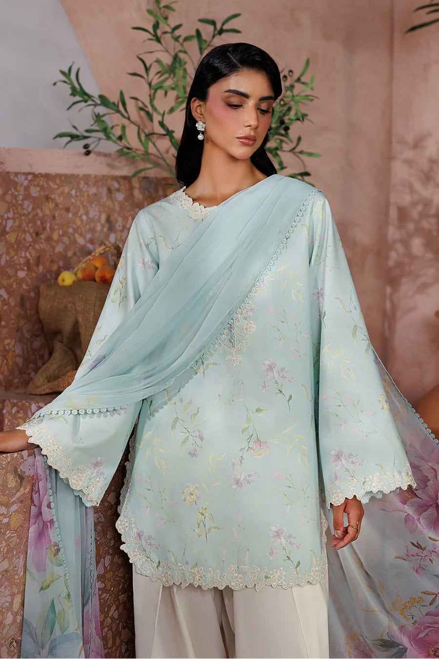 Iznik | Sunscape Lawn '26 | UE-705 Printed Lawn