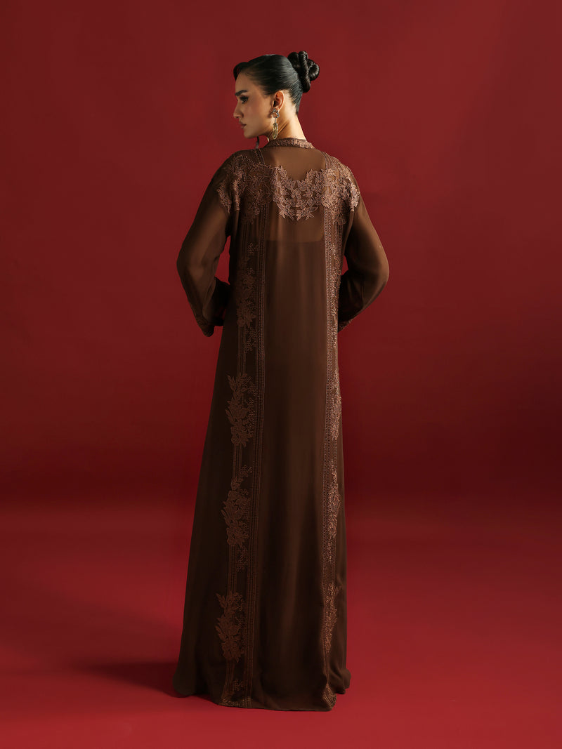 Caia| Embroidered Edit | Cocoa