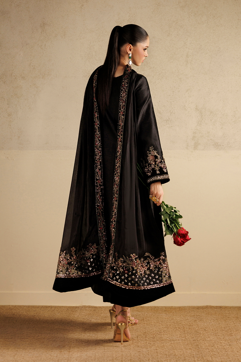 Iznik | Formals ‘26 | UE-737 Dyed Textured Sheesha Silk