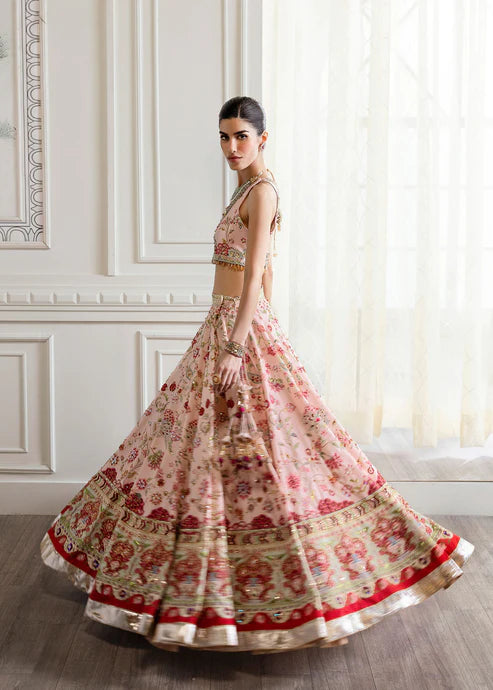 Crimson | A Beautiful Chaos Wedding Collection | Chinoiserie Lehnga