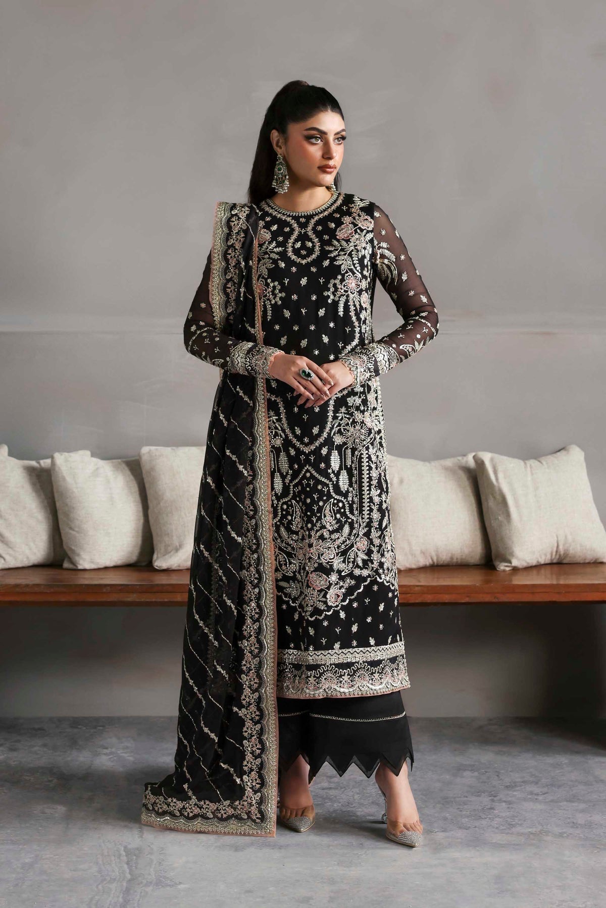 Akbar Aslam | Meeras Luxury Chiffon 25 | Zehmaya