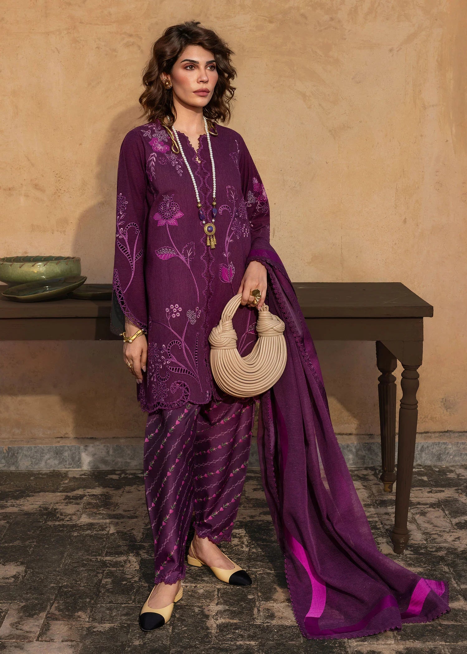 Crimson | MITTI WINTER PRET 25 | Choti Memsaab