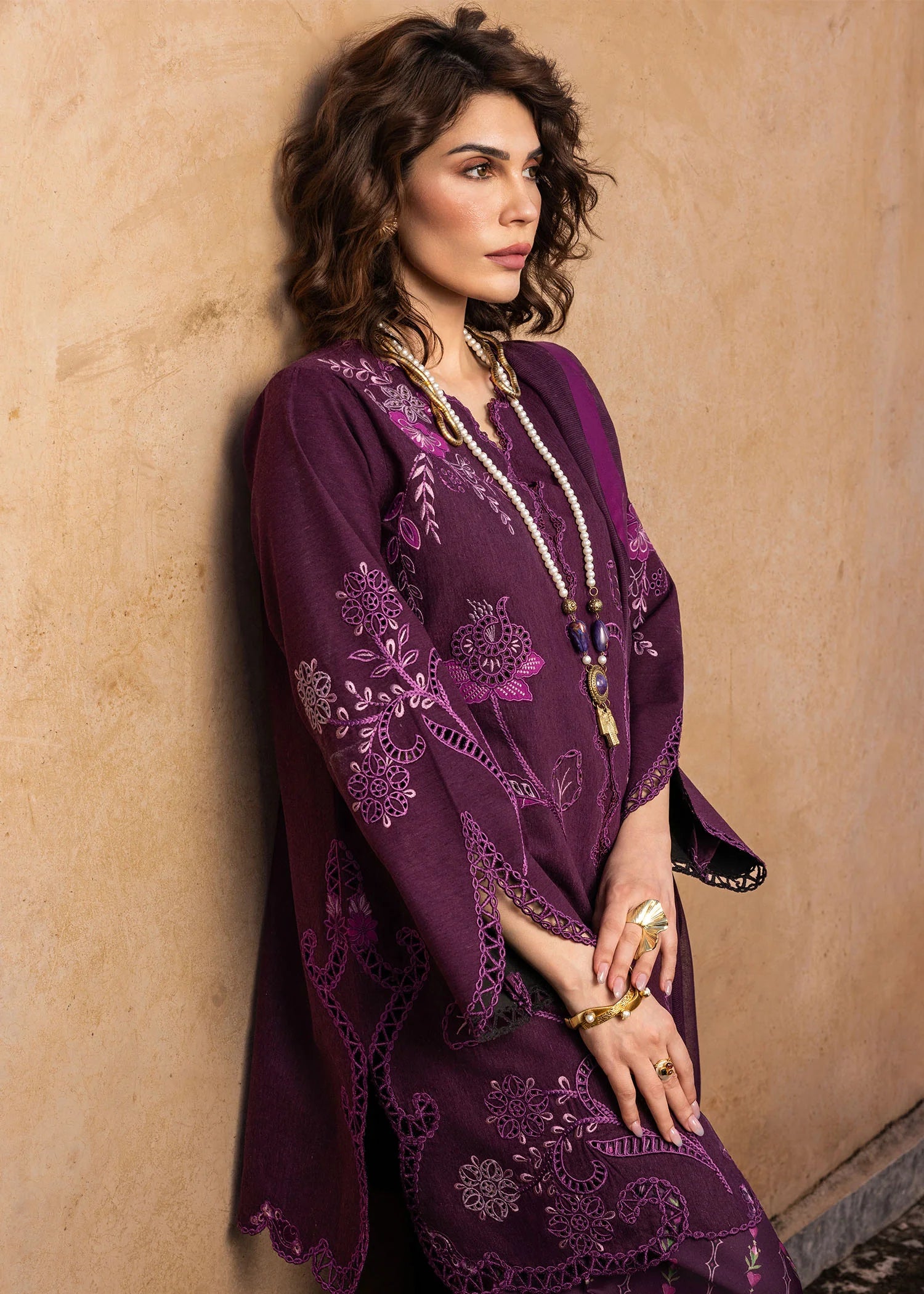 Crimson | MITTI WINTER PRET 25 | Choti Memsaab