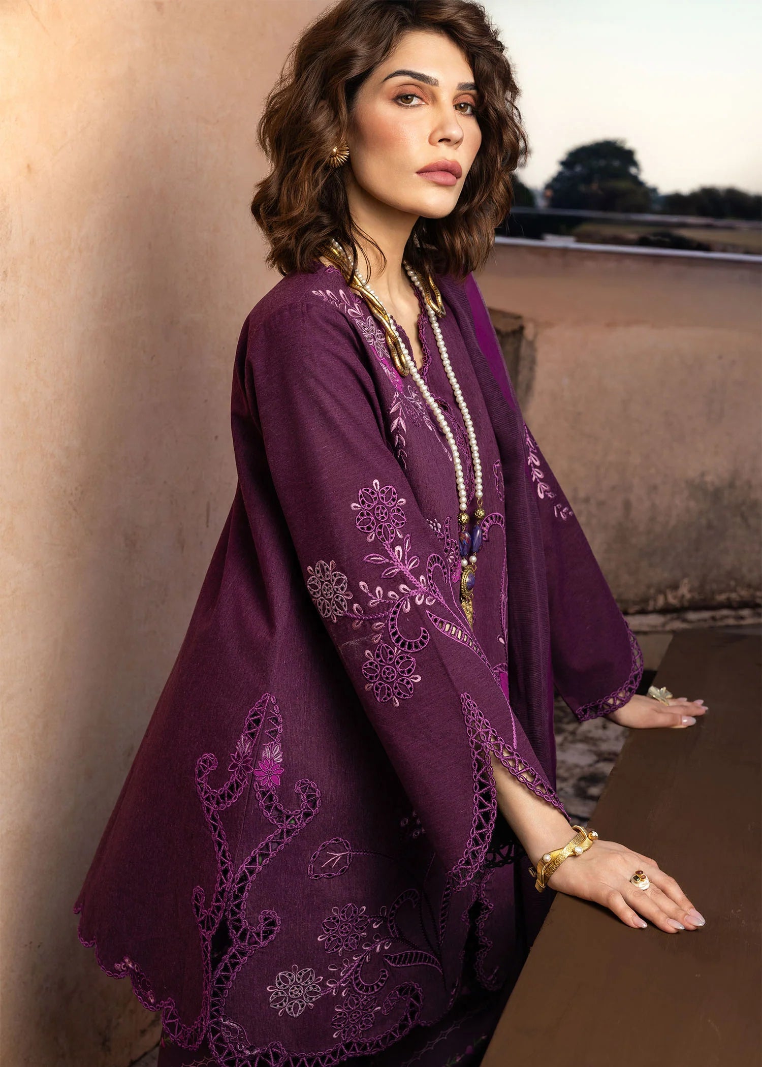 Crimson | MITTI WINTER PRET 25 | Choti Memsaab