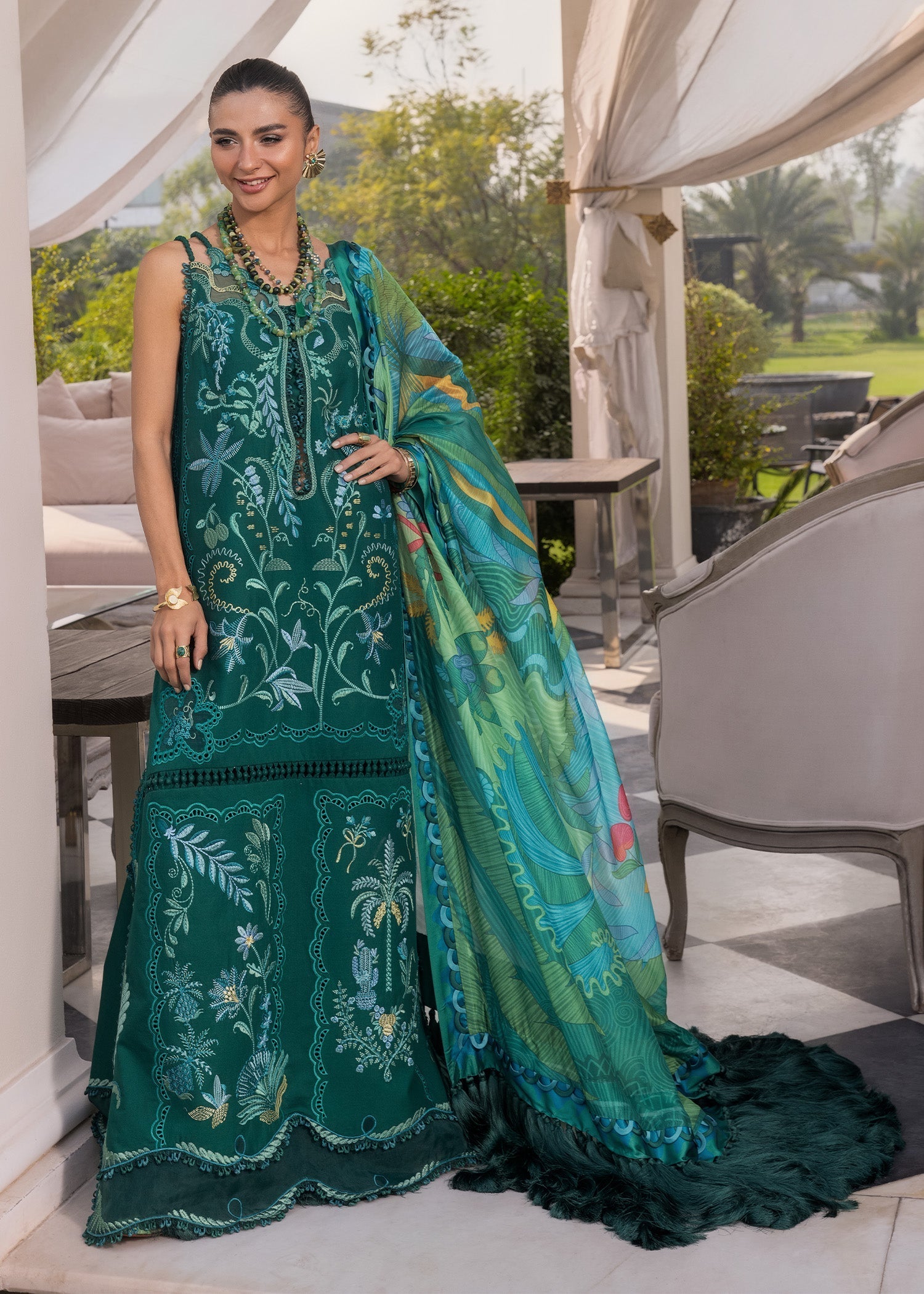 Crimson | flow lawn 26 | BEAUTY IN BLOOM - D3B