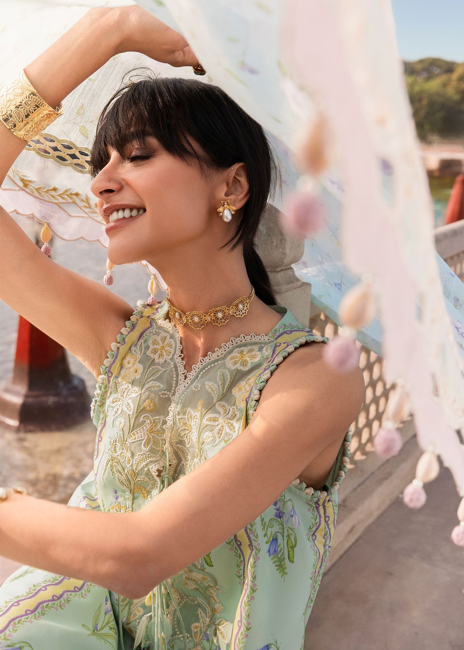 Crimson | flow lawn 26 | SUN-KISSED LETTER-D9B