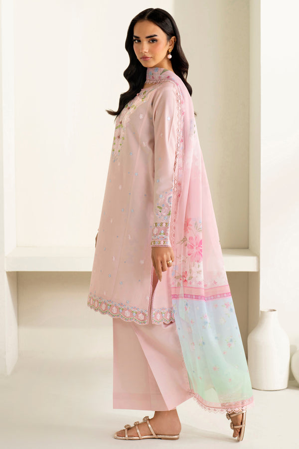 Farasha | Summer Weaves Embroidered Lawn | Iris Mist