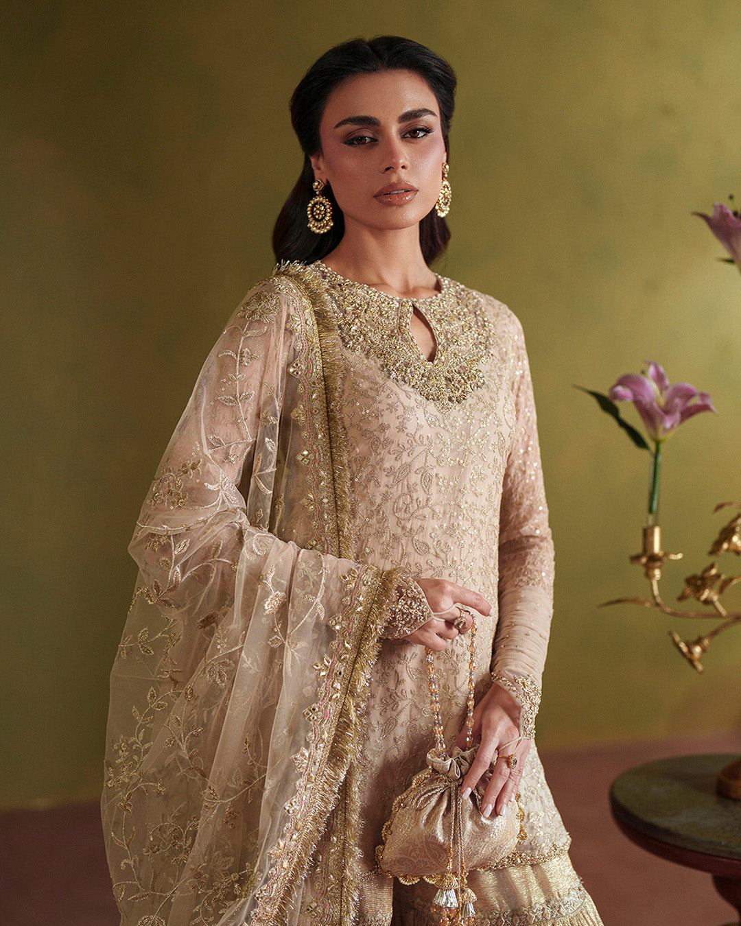 Faiza Saqlain | Lamia Wedding Formals | Asfoureh