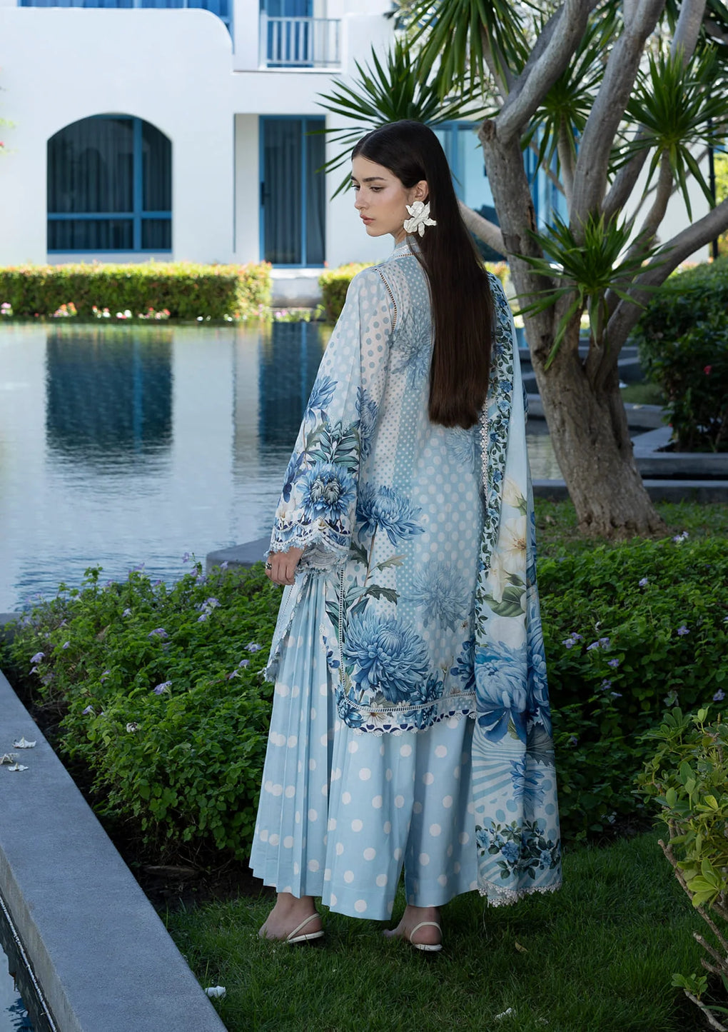 Elaf Premium | Prints Collection 26 | EPN-1A OCEAN PETALS