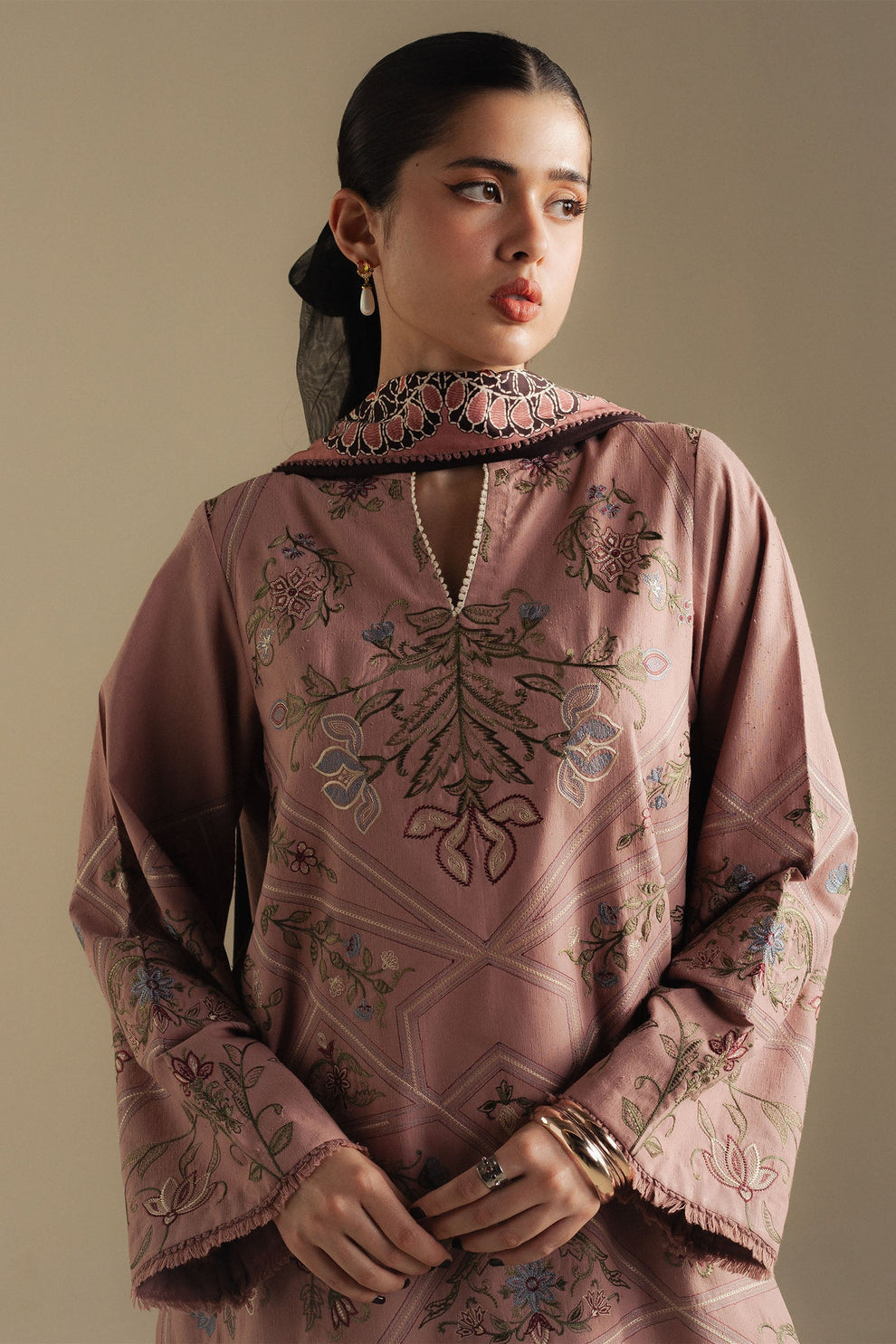 Zara Shahjahan | Coco Winter 25 | Coral-4A