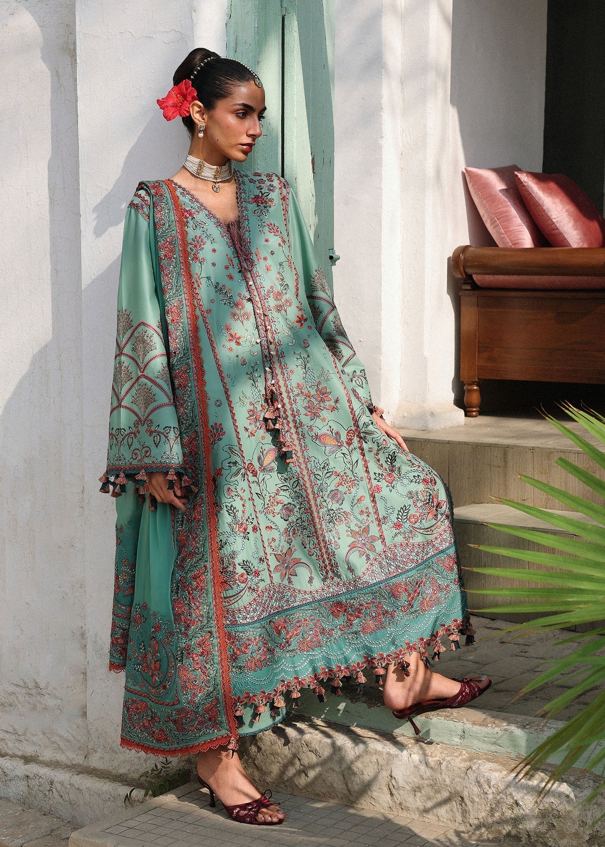 Hussain Rehar | Kalabagh Luxury Lawn 26 | Verdant