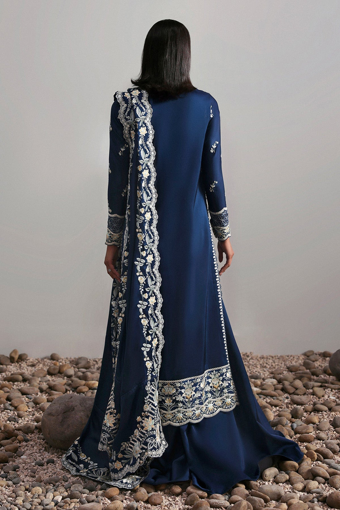 Afrozeh | Slate Ready to Wear | Alara