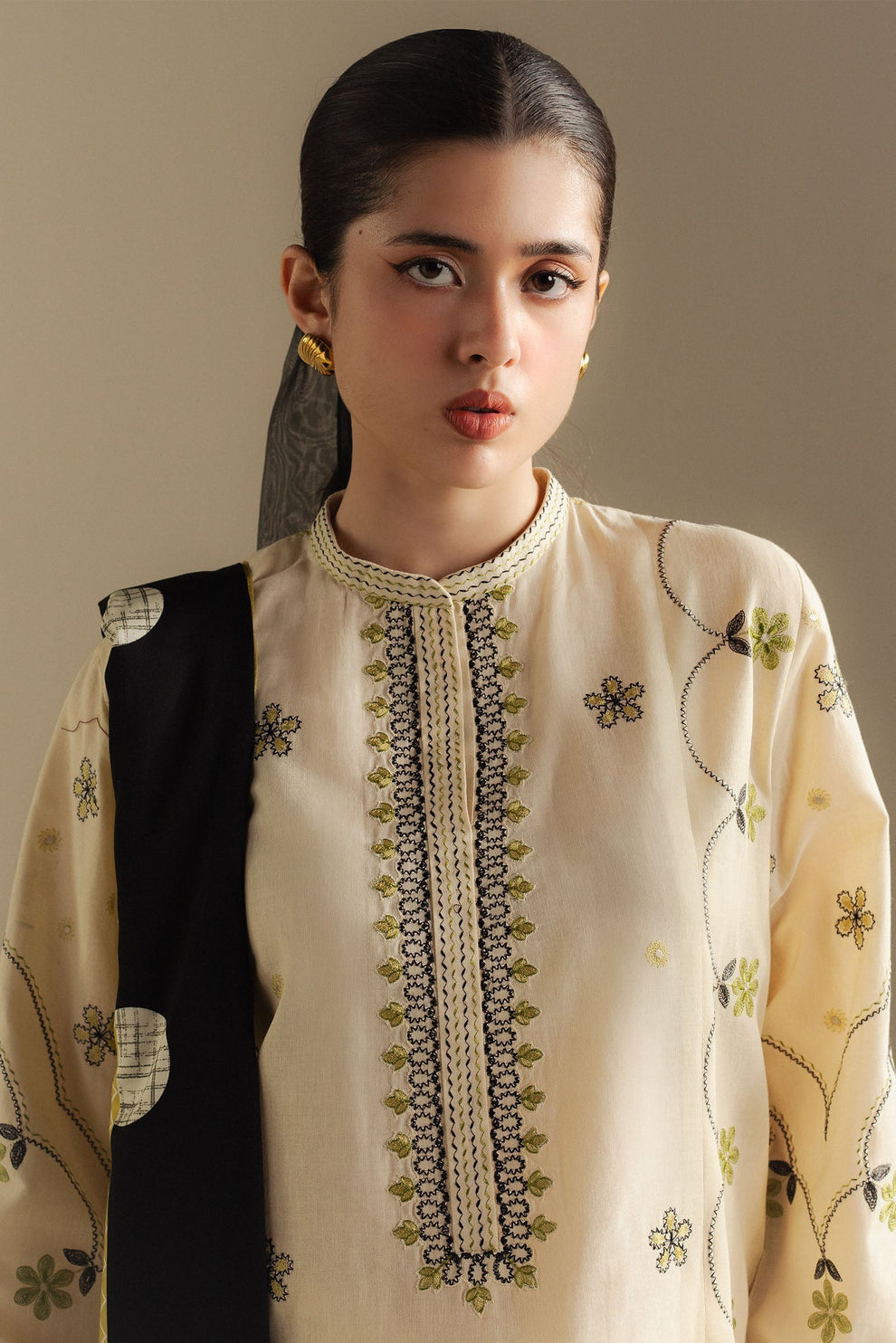Zara Shahjahan | Coco Winter 25 | Fawn-8B