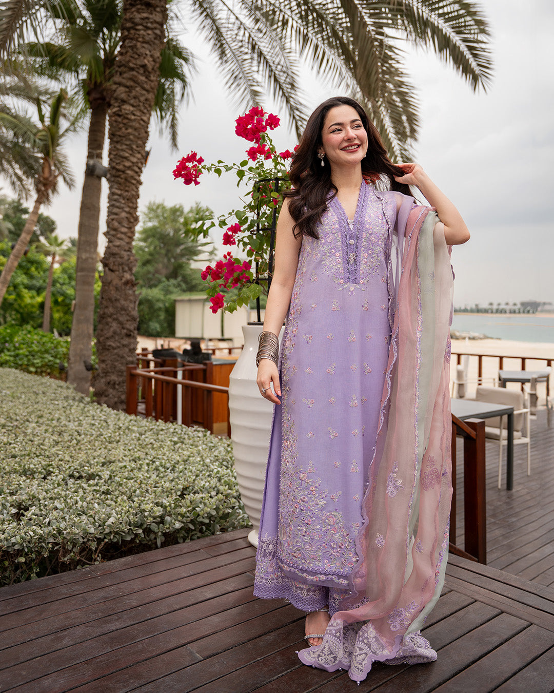 Faiza Saqlain | Aya Luxury Lawn | Suela