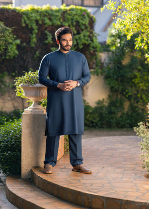 Narkin’s Stitched Kurta & Trouser (SPS32) Teal