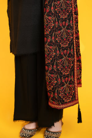 SHK-673 Black Shawl