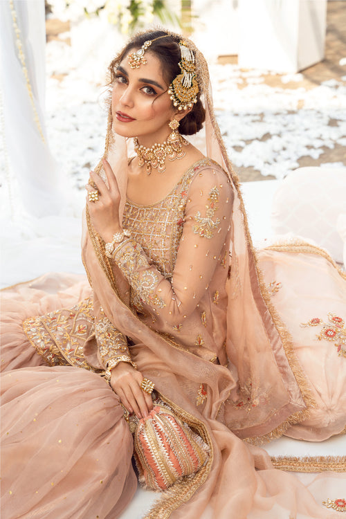 Maya | Wedding Formal Babul | ANAYAT - by - Libasekhas UK - Registered Vendor of : Maya - 100% Original Designer Dresss