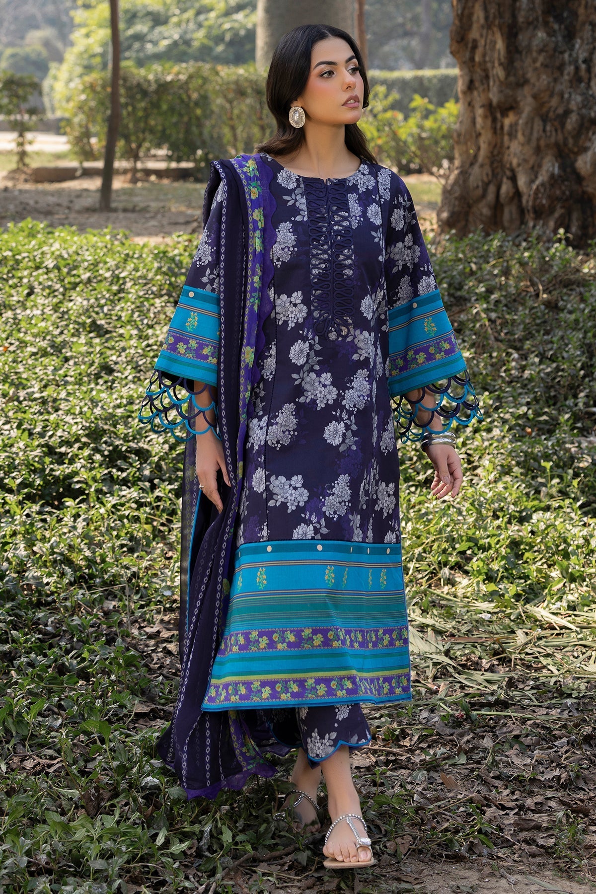 Charizma | C prints Lawn |CP5-15