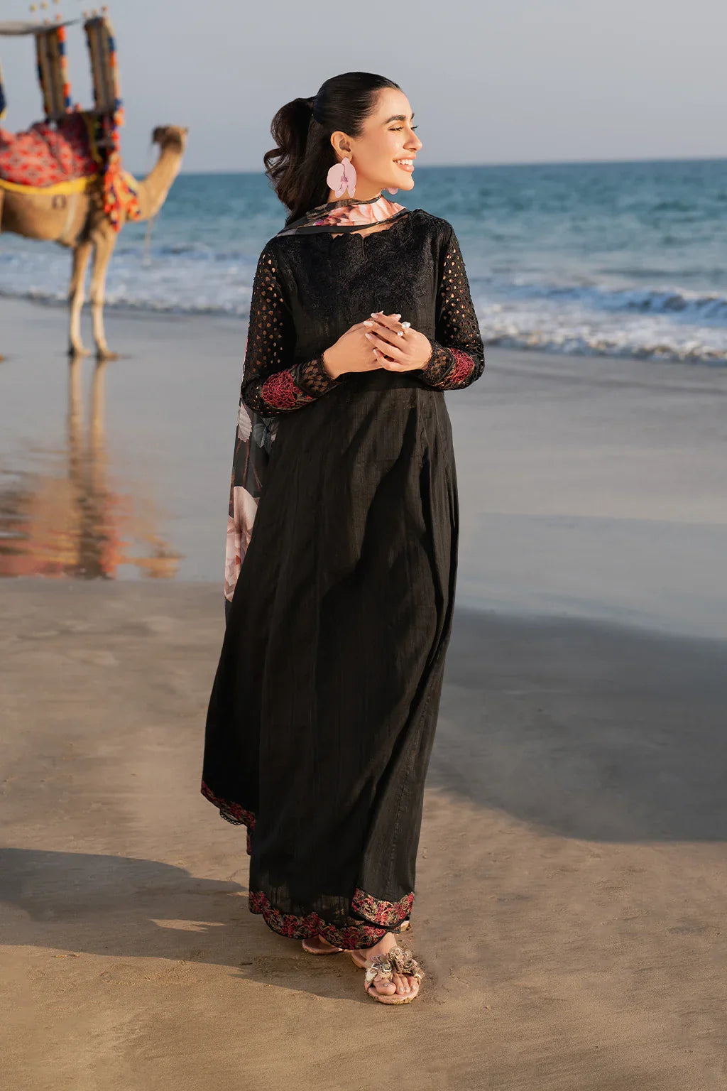 Iznik | Blossom Summer Lawn'25 | UE-377 Embroidered Lawn