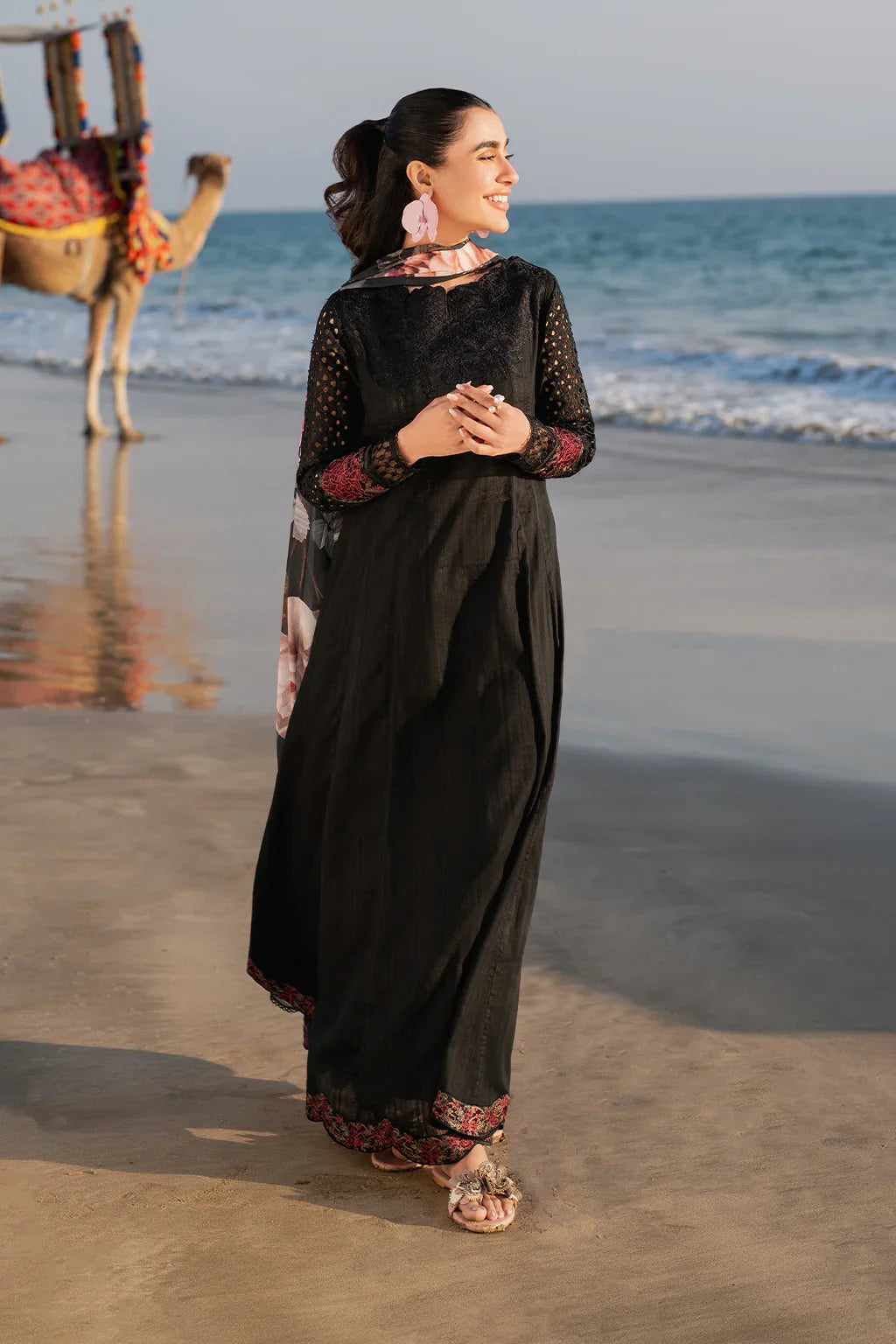 Iznik | Blossom Summer Lawn'25 | UE-377 Embroidered Lawn
