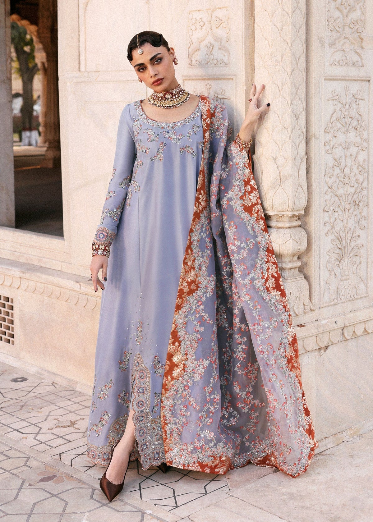 Hussain Rehar | Luxury Pret AW 25 | Periwina