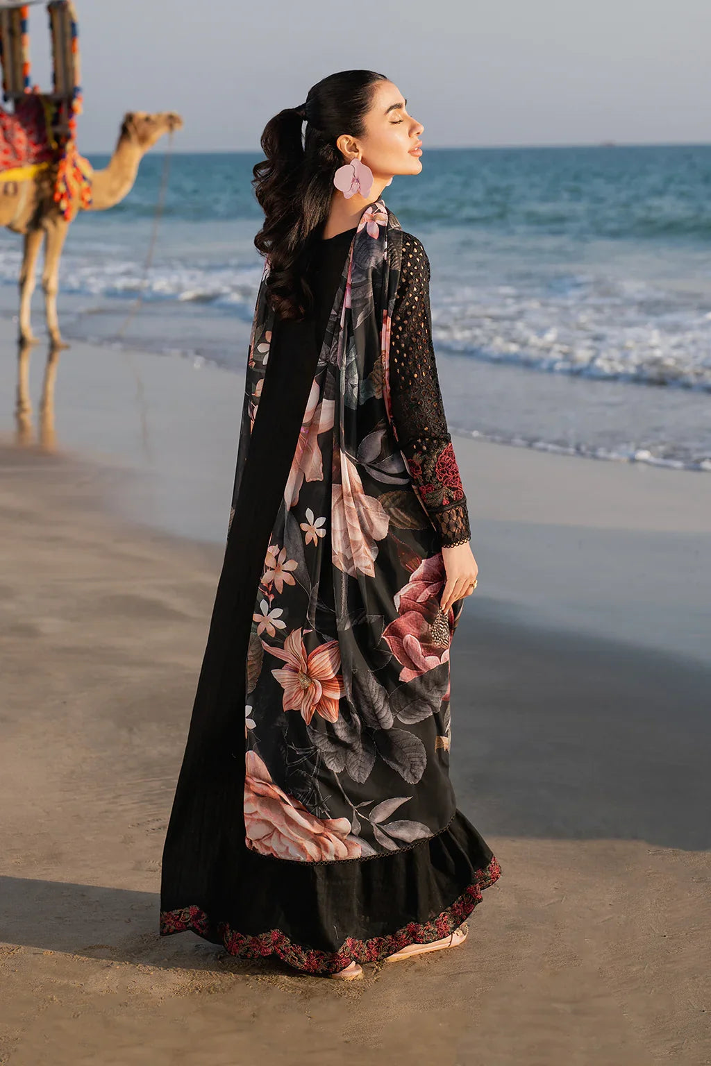 Iznik | Blossom Summer Lawn'25 | UE-377 Embroidered Lawn