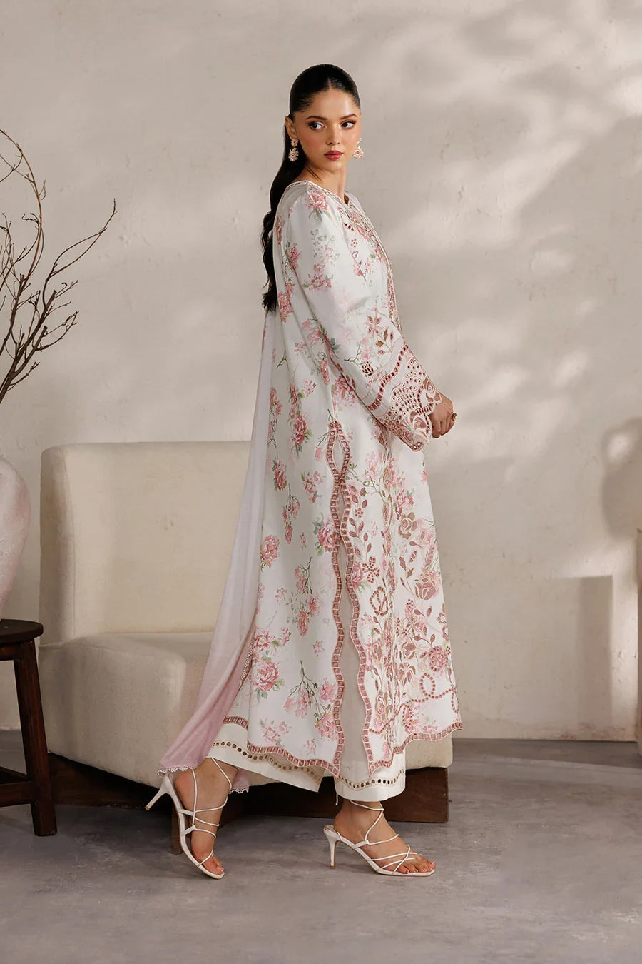 Iznik | Festive Lawn '26 | IBE-04 Embroidered Lawn