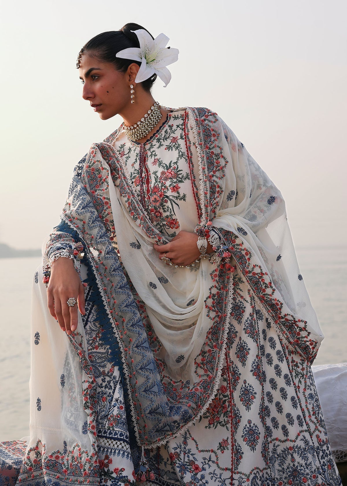 Hussain Rehar | Kalabagh Luxury Lawn 26 | Yuki