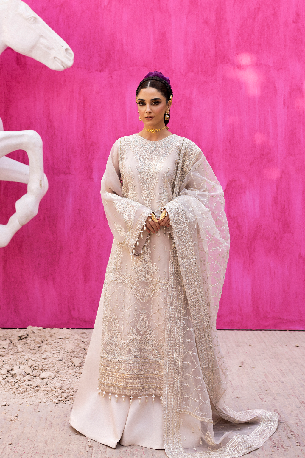 Emaan Adeel I The Empress Wedding Formals I LUMESSE