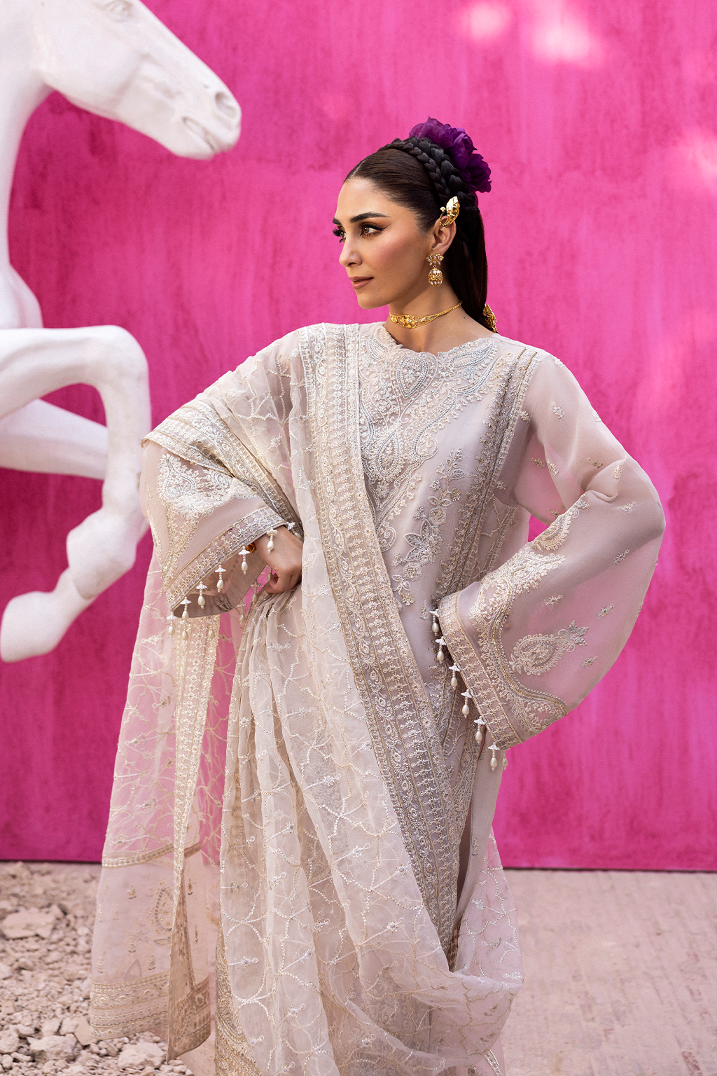 Emaan Adeel I The Empress Wedding Formals I LUMESSE